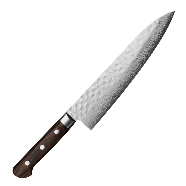Tsunehisa VG-10 Damascus Brown Nóż Szefa kuchni 21 cm