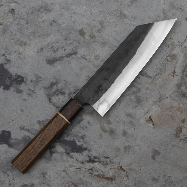 Katsuto Tanaka Shirogami#1/Iron Nóż Bunka 18 cm