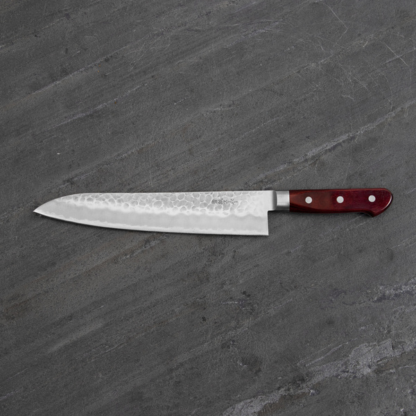 Tsunehisa Aogami Super/SS Migaki Red Nóż szefa kuchni 24 cm