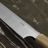 Hideo Kitaoka Aogami#2 Satin Damascus Nóż Yanagiba 27 cm