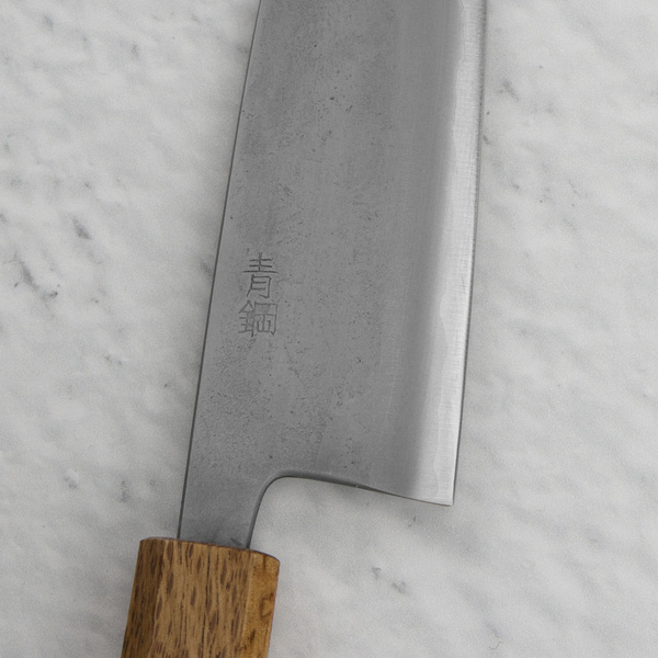 Motokyuuichi Aogami#2/SS Nóż Santoku 16, 5cm