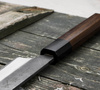 Hideo Kitaoka Shirogami Black Oktagon Nóż Kiritsuke 24 cm