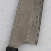 Nigara Hamono Silver#3 Etching Damascus Nóż Santoku 18 cm