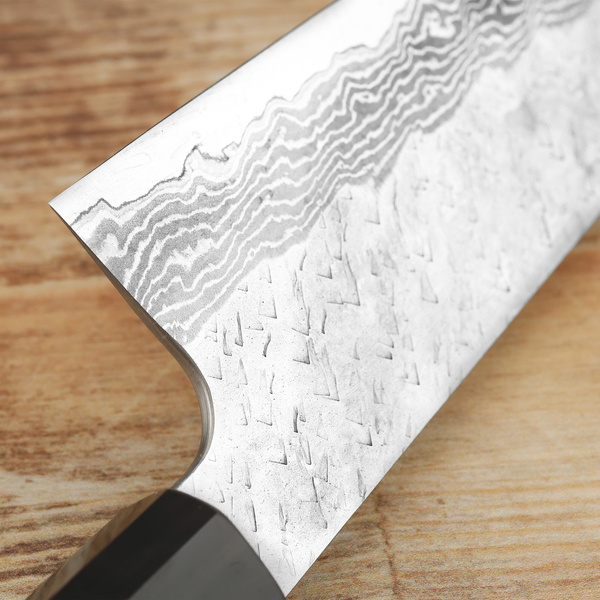 Nigara Hamono VG-10 Damascus Nóż Santoku 18 cm