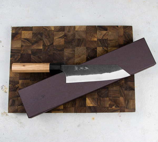 Yoshimi Kato Super Aogami Nóż Bunka 17 cm