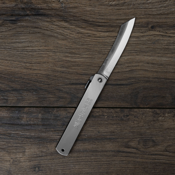 Nóż kieszonkowy Higonokami Kanekoma Mono Silver 9 cm