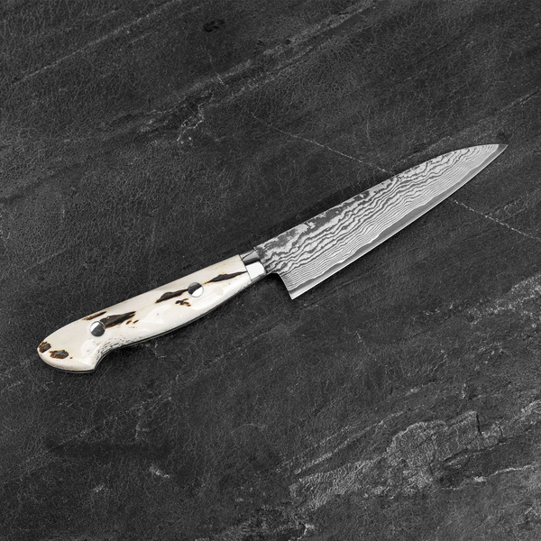 Yojiro Yamada Unique 05 VG-10 Damascus Nóż uniwersalny 13,5 cm