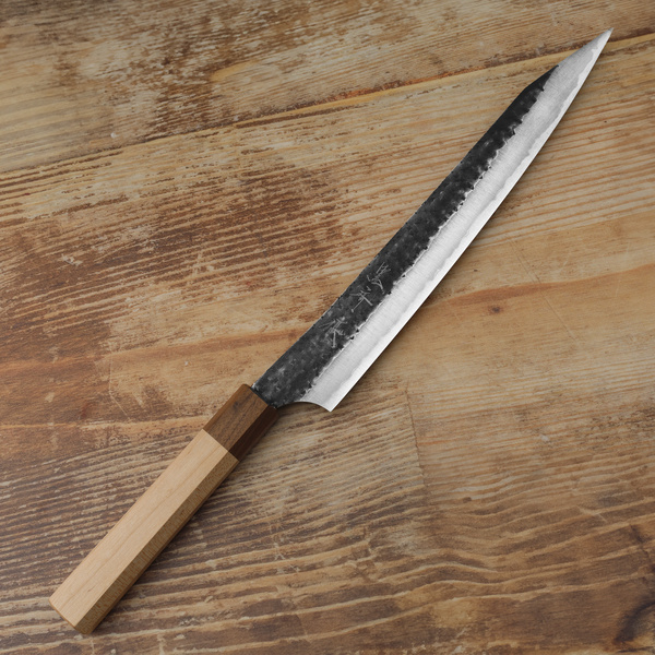 Yu Kurosaki Senkou Black Ei SG2 Nóż Sujihiki 24 cm