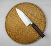 Hideo Kitaoka Shirogami Black Oktagon Nóż Deba 18 cm