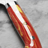 Takeshi Saji Red Turquoise  R2 Nóż Santoku 18 cm LIMITED