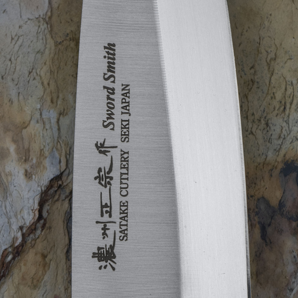 Satake Cutlery Mfg Kenta Walnut Nóż Deba 16 cm