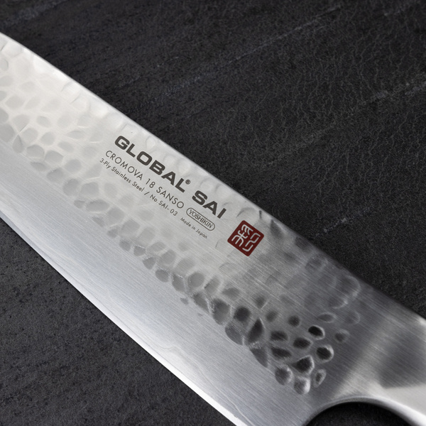 Nóż Santoku 19 cm | Global SAI-03