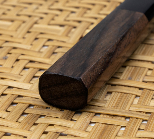 Hideo Kitaoka Shirogami Black Oktagon Nóż Matsuba 12 cm