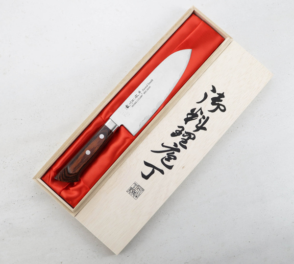 Satake Unique AUS-8 Nóż Santoku 17cm