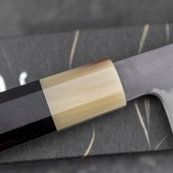 Hashimoto Shoichi Omodaka Honyaki  Shirogmai#1 Nóż Szefa kuchni 24 cm