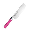 Satake Macaron Pink Nóż Nakiri 17 cm
