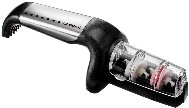 Ceramiczna ostrzałka do noży wodna Global G-91/SB