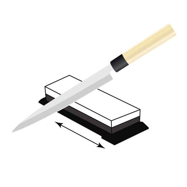 Ostrzenie noża jednostronnego 8 zł za 1 cm