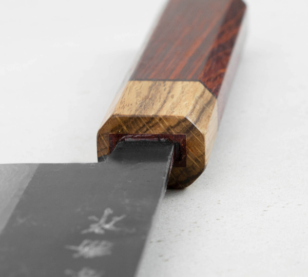 Kajiwara Damascus Aogami #2 Nóż Kiritsuke Gyuto 24 cm