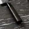 Motokyuuichi Shirogami#2 Hammered Nóż Santoku 16,5 cm