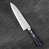 Kunio Masutani VG-10 Damascus Blue Nóż Szefa kuchni 18 cm