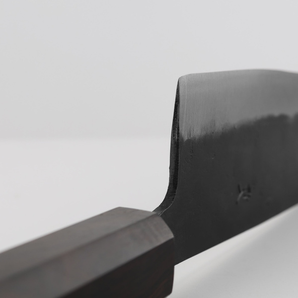 Hatsukokoro Kurogane Aogami#2/Iron Kurouchi Nóż Bunka 16,5 cm