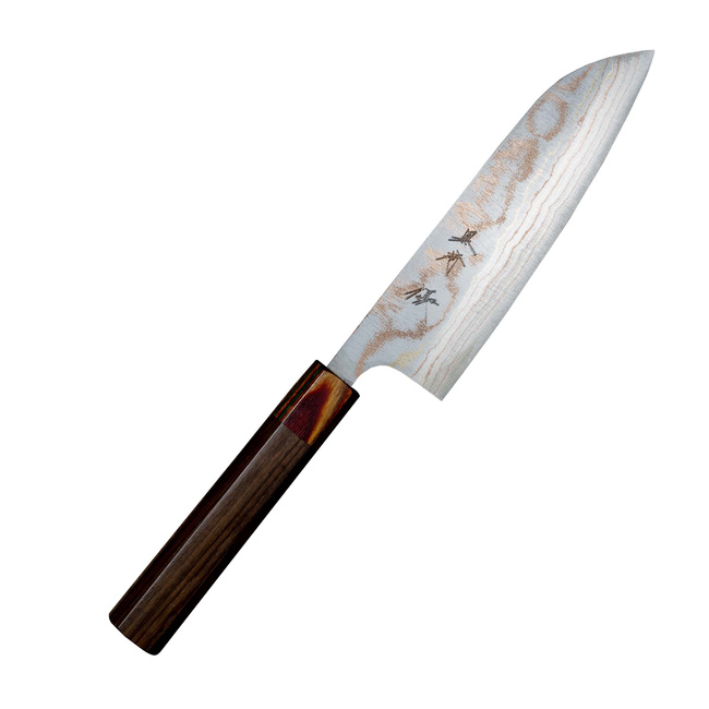 Yu Kurosaki Rainbow Color VG-10 Nóż Santoku 16,5 cm