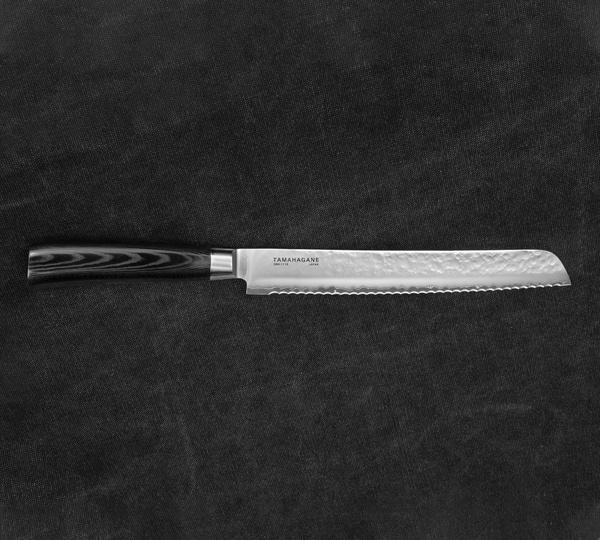 Tamahagane Tsubame Black VG-5 Nóż do pieczywa 23 cm