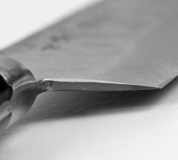 Fujiwara Shirogami#1/SS Pakka Nóż uniwersalny 15 cm