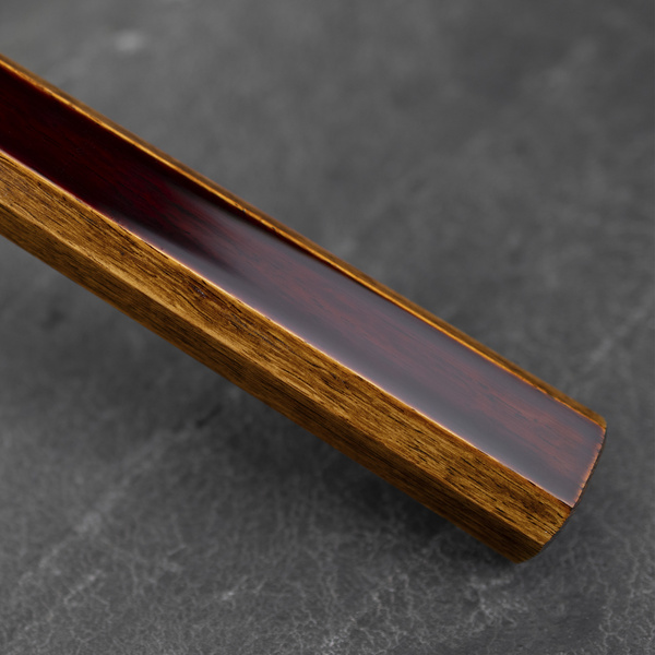 Hado Shiosai SPG2 Urushi Oak Nóż Kiritsuke Gyuto 20 cm