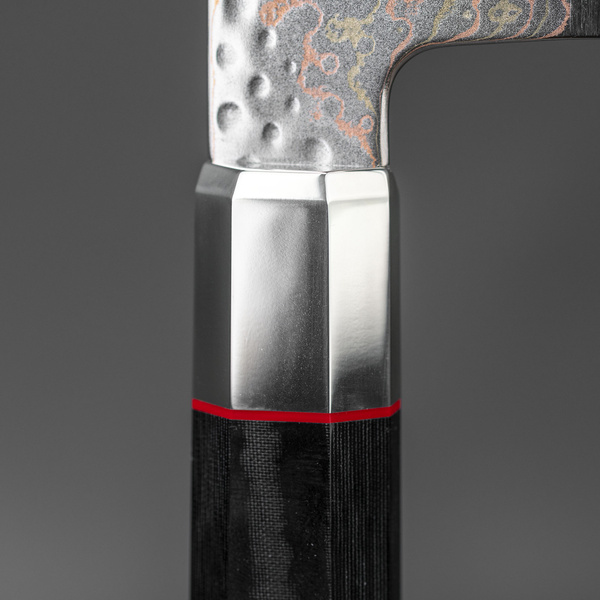 Mcusta Zanmai Phoenix Black Limited VG-10W Damascus Nóż Szefa kuchni 21 cm