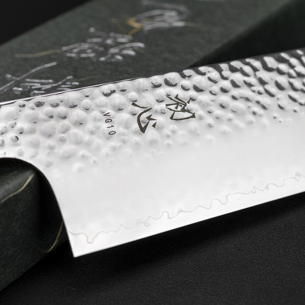 Hatsukokoro Hayabusa VG-10 Tsuhime Nóż Nakiri 16,5 cm