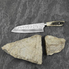 Takeshi Saji Jeleni róg Ręcznie kuty nóż Santoku 18 cm SRS-13