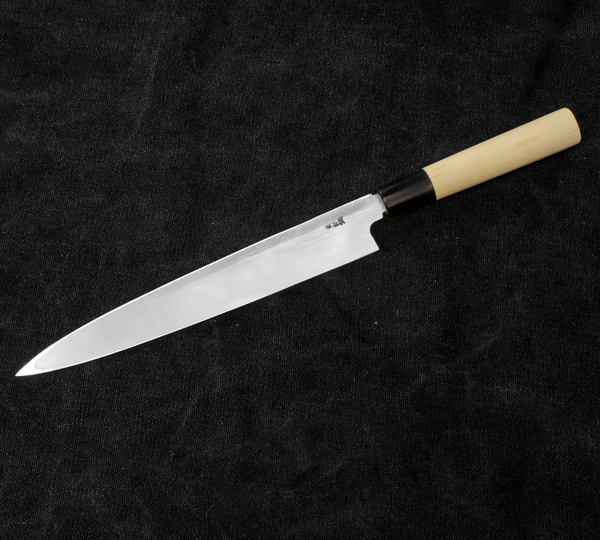 Tojiro Aogami Slanted Pro Nóż Yanagiba 24 cm