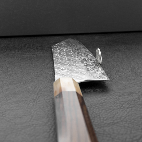 Nigara Hamono SG STRIX Damascus Nóż Bunka 17 cm