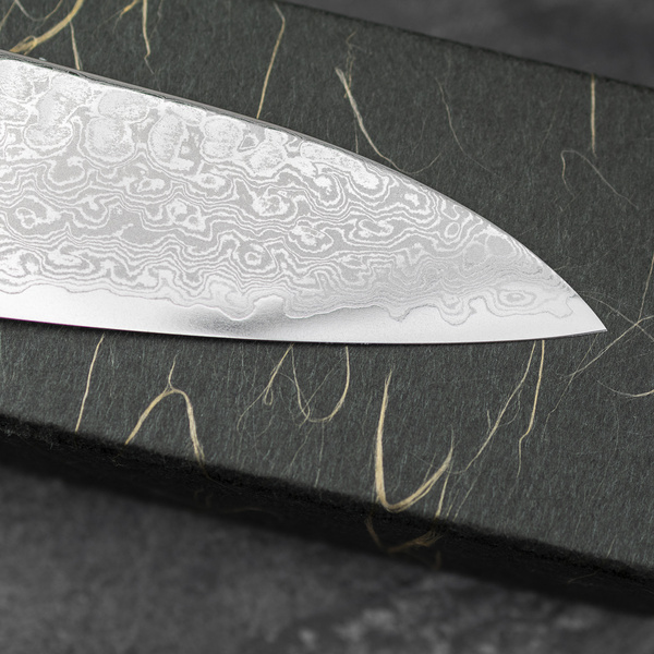 Hatsukokoro Hayabusa VG-10 Damascus Nóż Szefa kuchni 21 cm