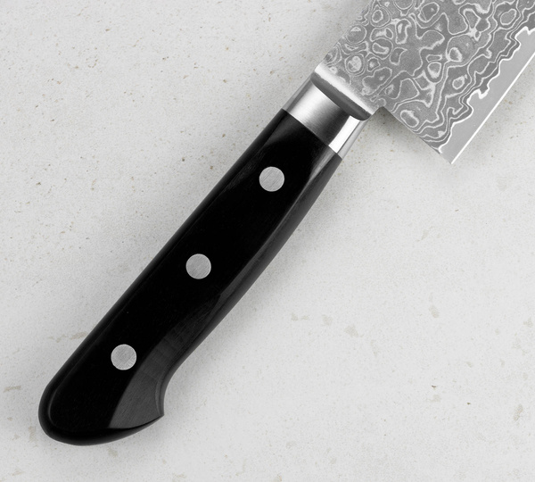 Tsunehisa AUS10 Damascus Nóż Santoku 17 cm