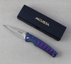 Nóż składany Mcusta Katana VG-10 Blue/Purple 8,5 cm
