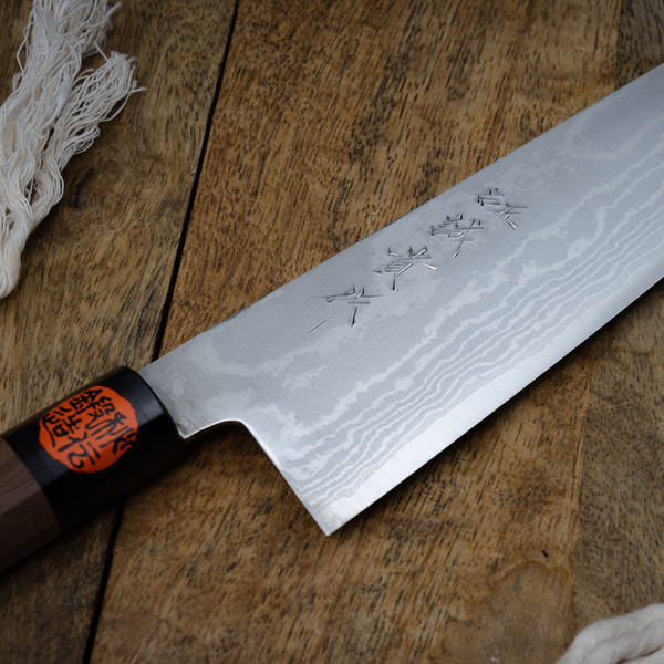 Shigeki Tanaka VG-10 Damascus Nóż Szefa kuchni 24 cm
