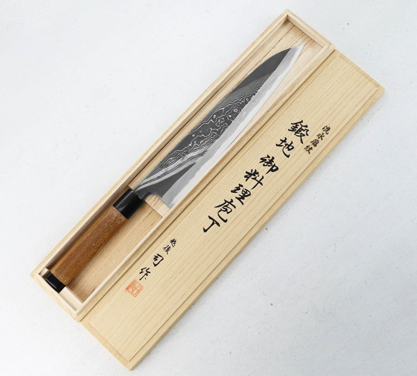Tsukasa Hinoura Black River Jump Nóż Szefa kuchni 27 cm