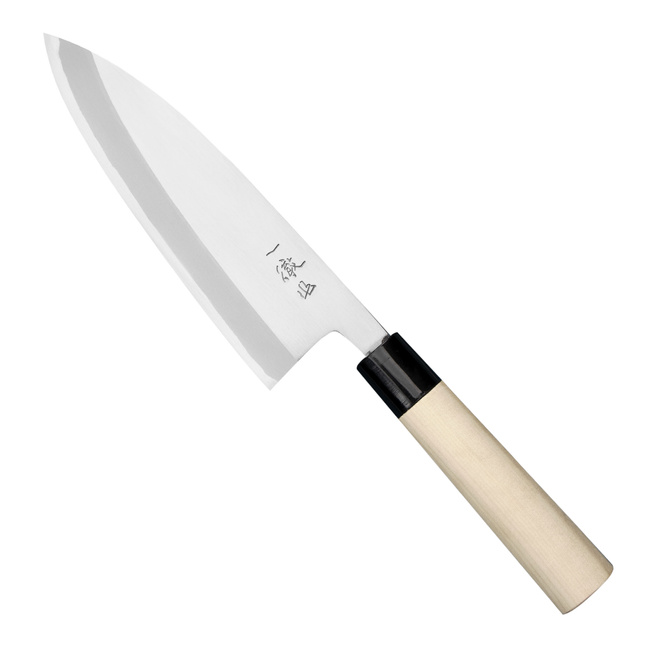 Ittetsu Forge Shirogami#2 Nóż Deba 18 cm Leworęczny