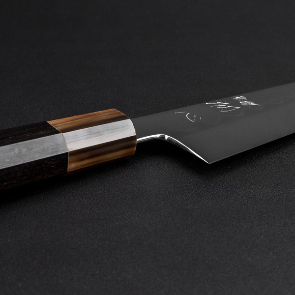 Satoshi Nakagawa Shirogami#3 Honyaki Super Mirror Nóż Szefa kuchni 20 cm