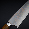 Takeshi Saji Sami IW Aogami#2 Color Nóż Santoku 18 cm