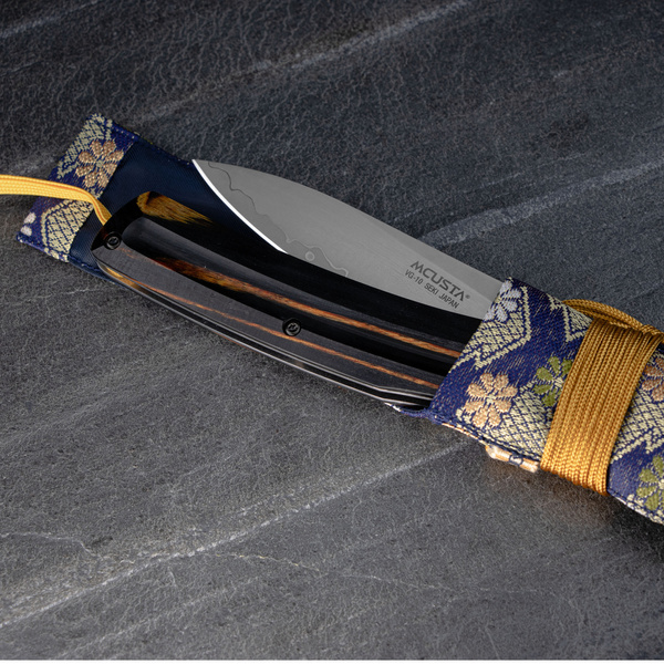 Nóż składany Mcusta Friction Folder Czarno-żółty VG-10 7,5 cm