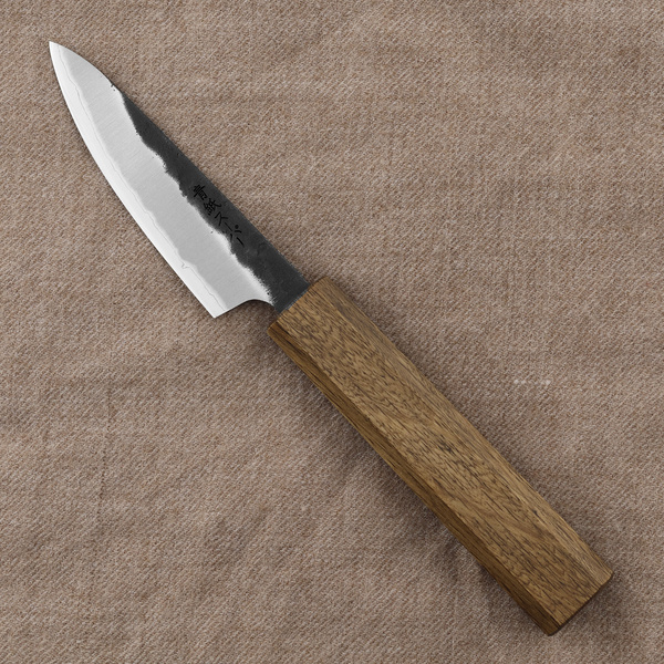 Oul Aogami Super/SS Black Nashiji Nóż do obierania 8 cm
