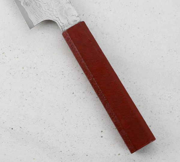 Hatono VG-10 Oktagon Nóż Bunka 16,5 cm Red