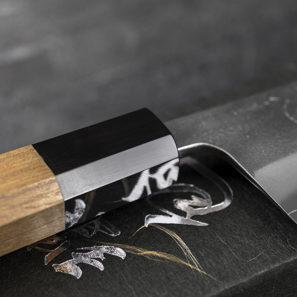 Yoshikane SKD11/SS Nashiji Nóż Santoku 16,5 cm