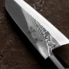 Tsukasa Hinoura Black River Jump Shirogami#2 Nóż Santoku 16,5 cm