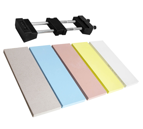 Naniwa Super Stone Zestaw 5 kamieni z uchwytem