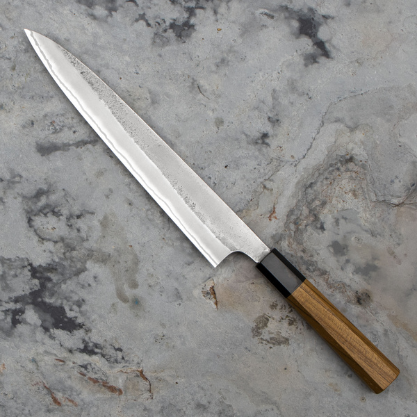 Yoshikane Shirogami#2/SS Nashiji Nóż Sujihiki 24 cm